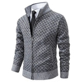 Zarellon - Stilvoll-lässiger Zip-Pullover in Grau