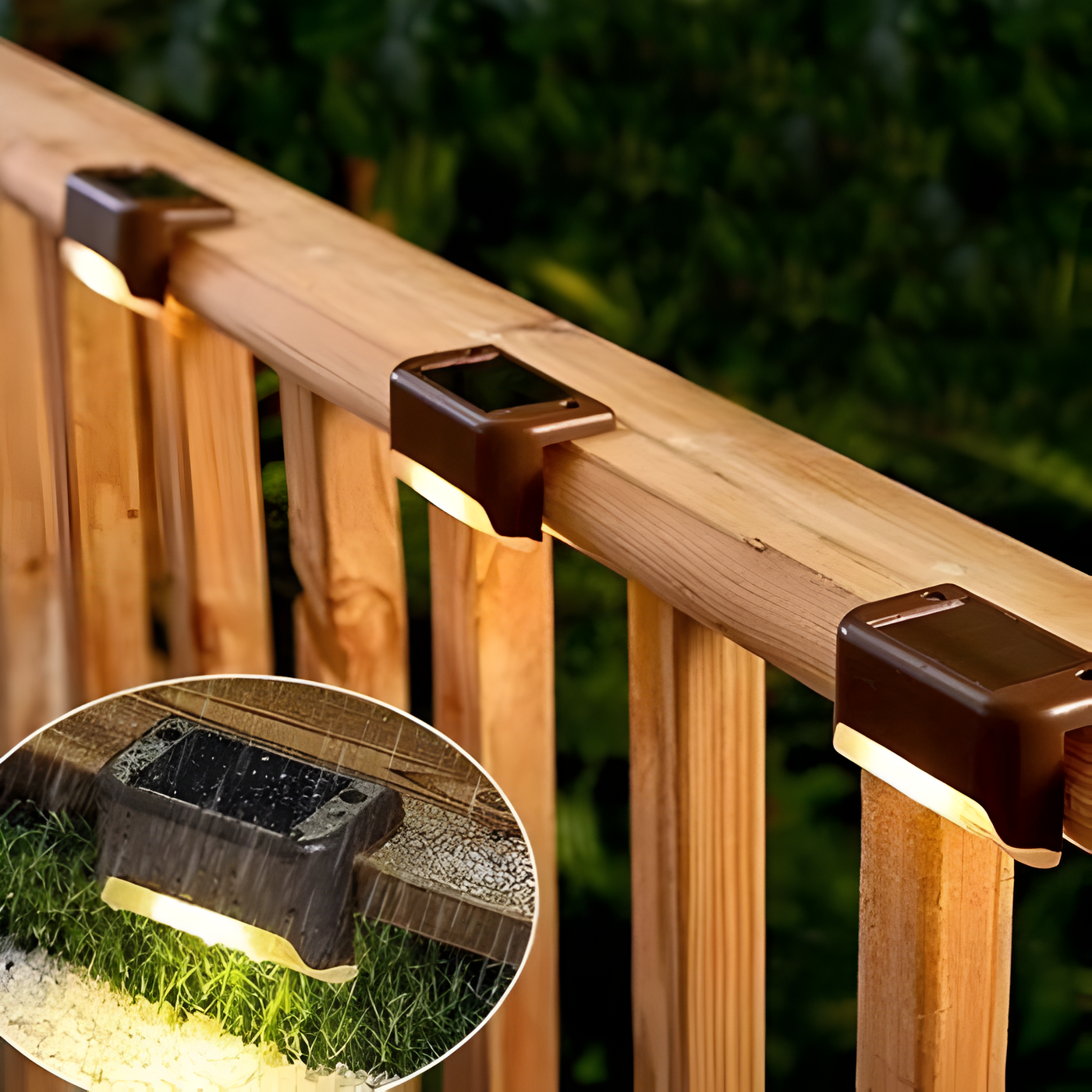 SolarGleam Light – Wasserdichtes Solar-Stufenlicht