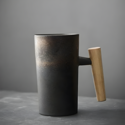 NatureSips Becher – Japanischer Steinzeug Kaffeebecher