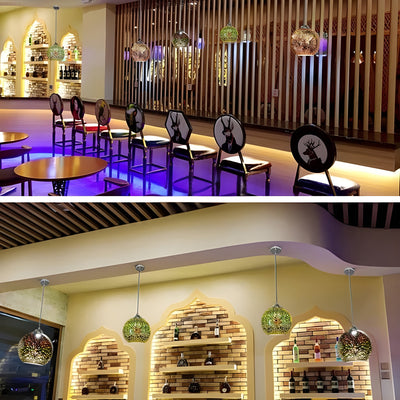 EclipseGlow Light - Moderne 3D Farbenfroh Pendelleuchte