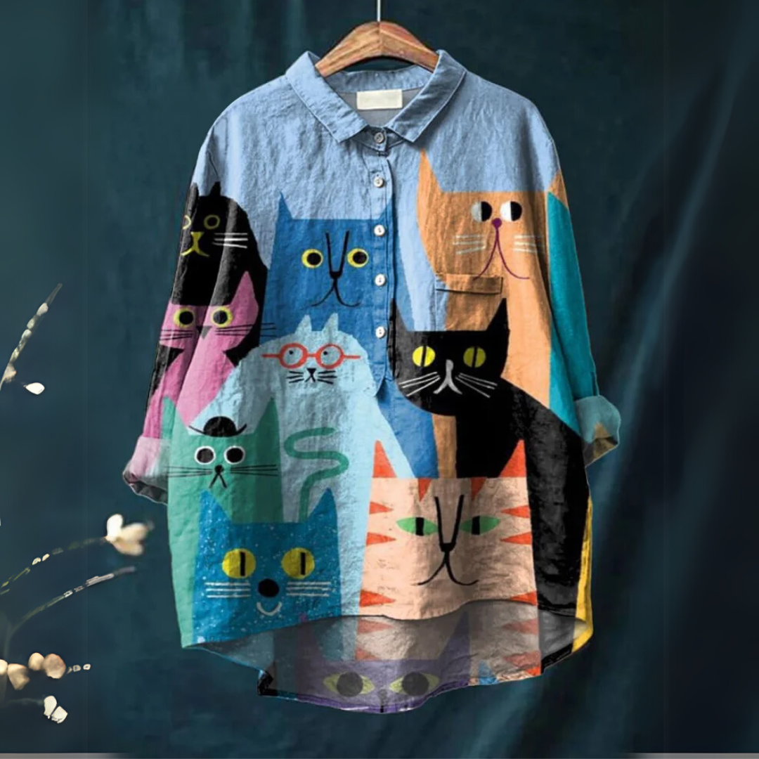 Banjo™ - Katzenkunst T-Shirt