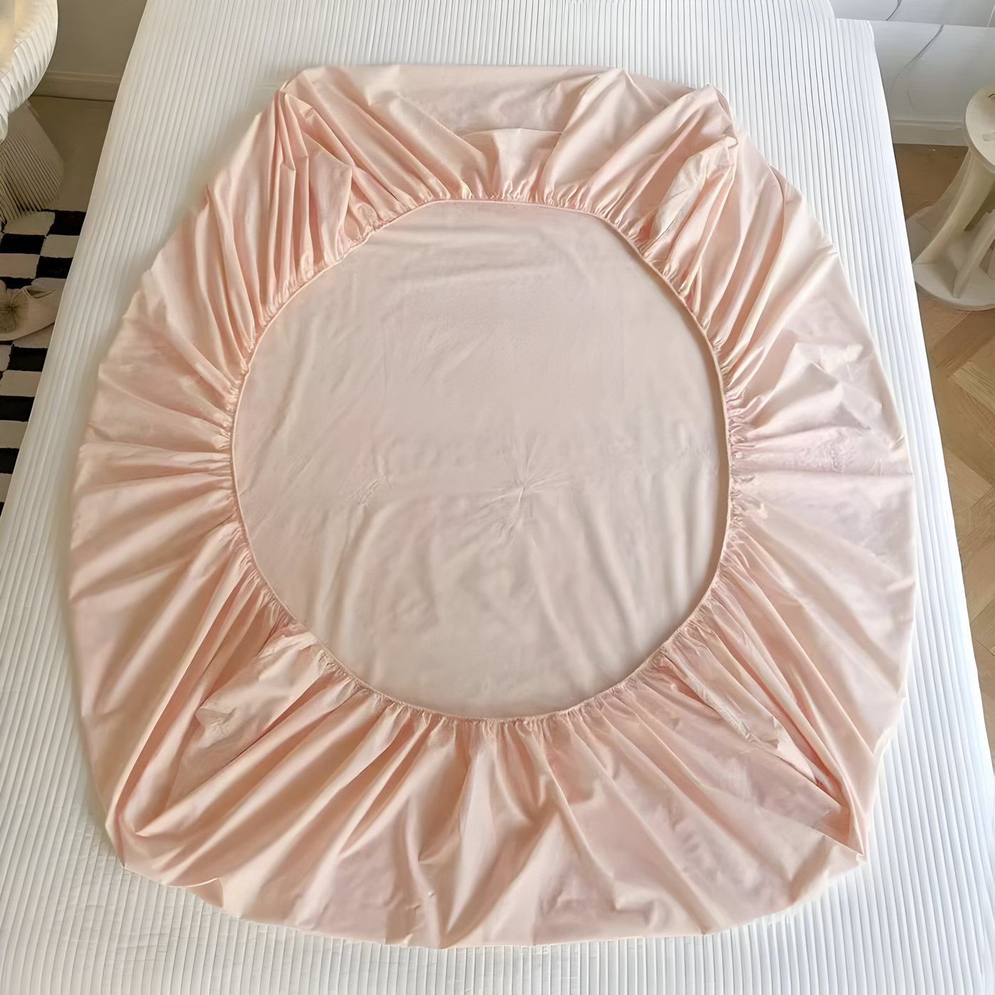 IvoryHaven Bedding - Gewaschene Baumwolle Bettlaken