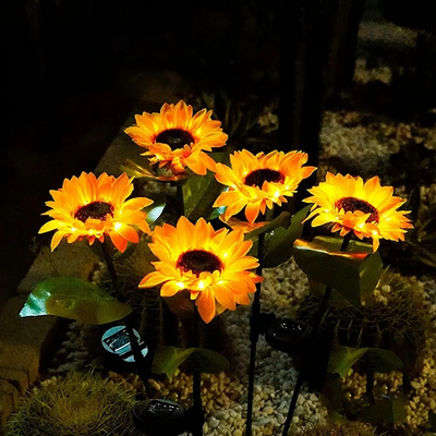 SunnyBliss Light - Wasserdichte solarbetriebene LED-Sonnenblumenleuchte