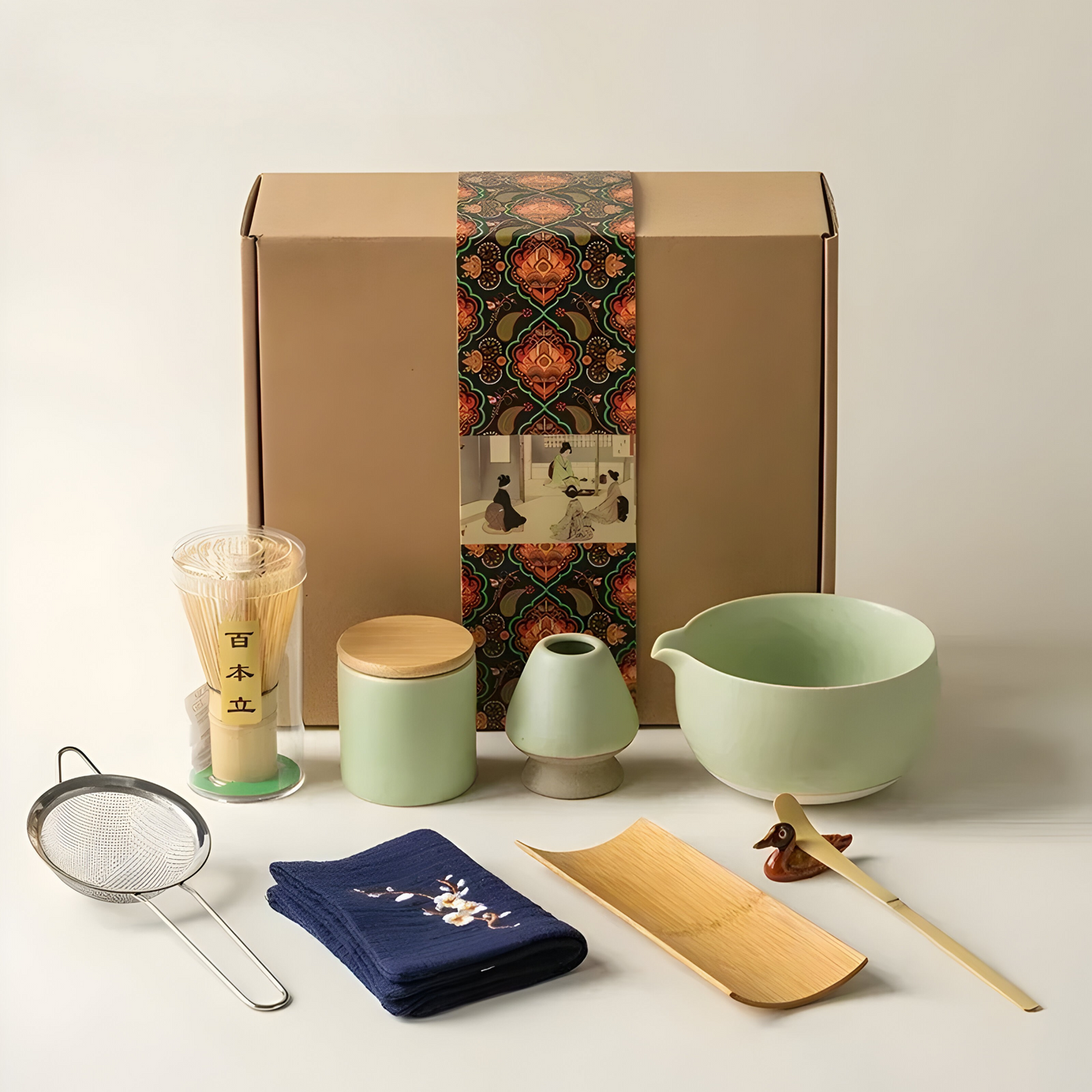ChasenCraft Set - Japanisches Keramik Matcha Set