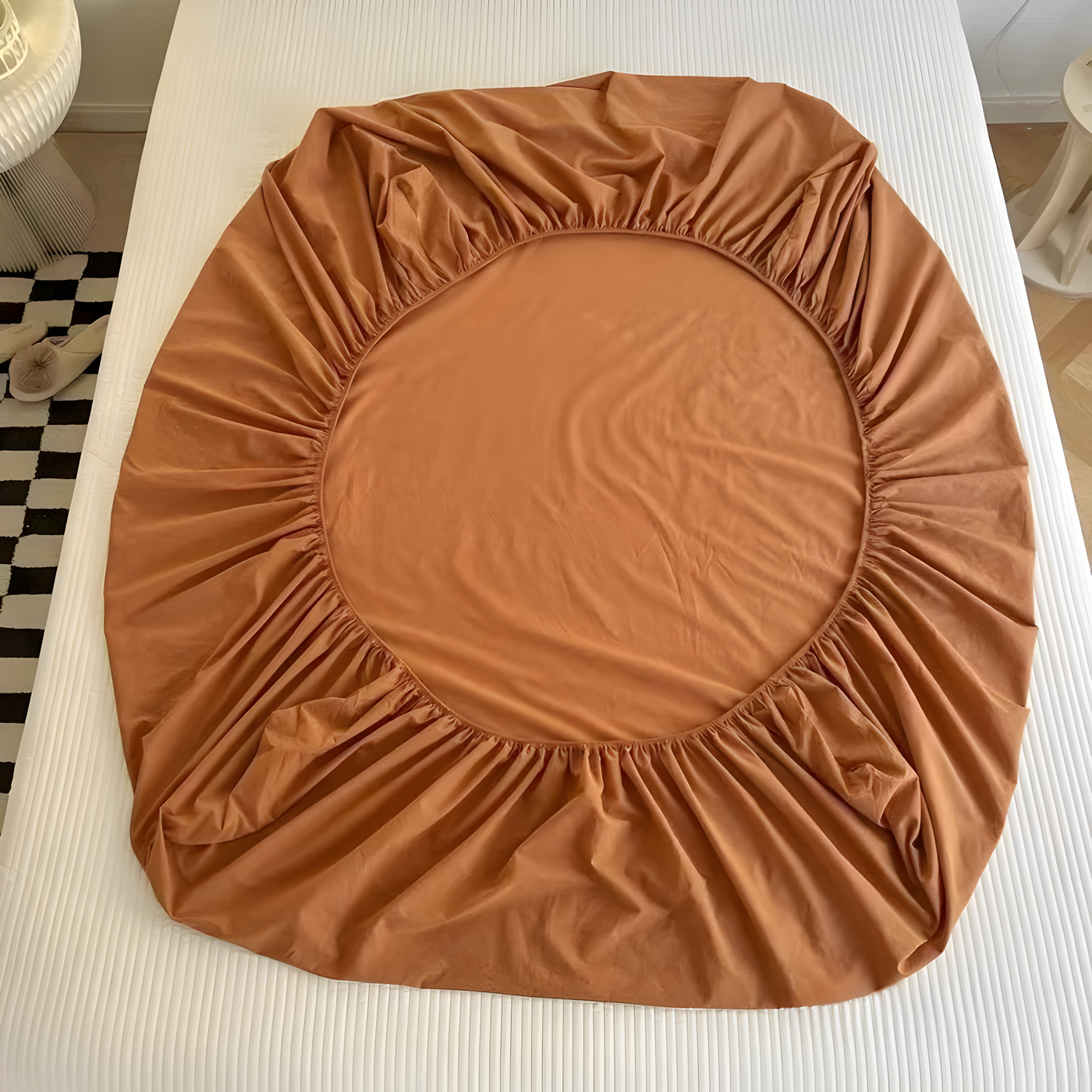 IvoryHaven Bedding - Gewaschene Baumwolle Bettlaken