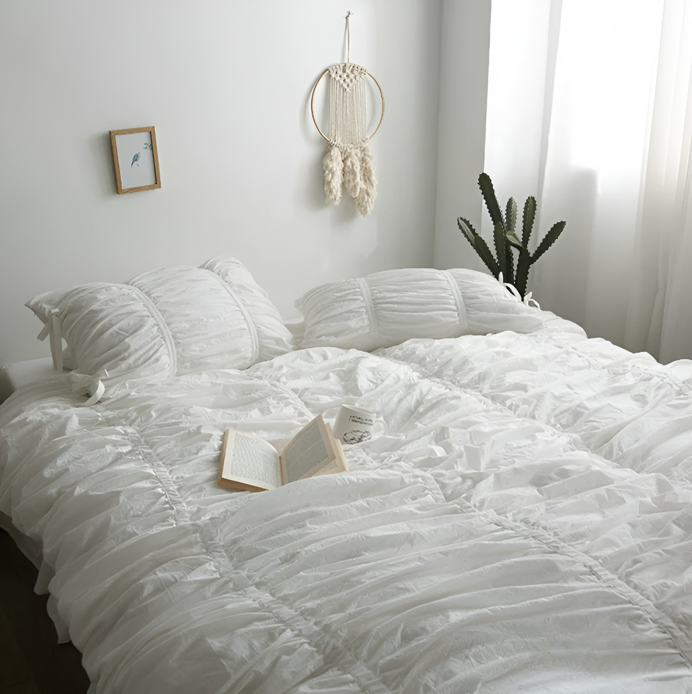 EtherealLuxe Bettwaren - Royal Beige Bettwäscheset