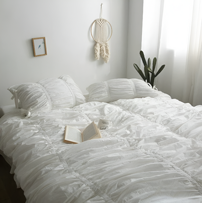 EtherealLuxe Bettwaren - Royal Beige Bettwäscheset