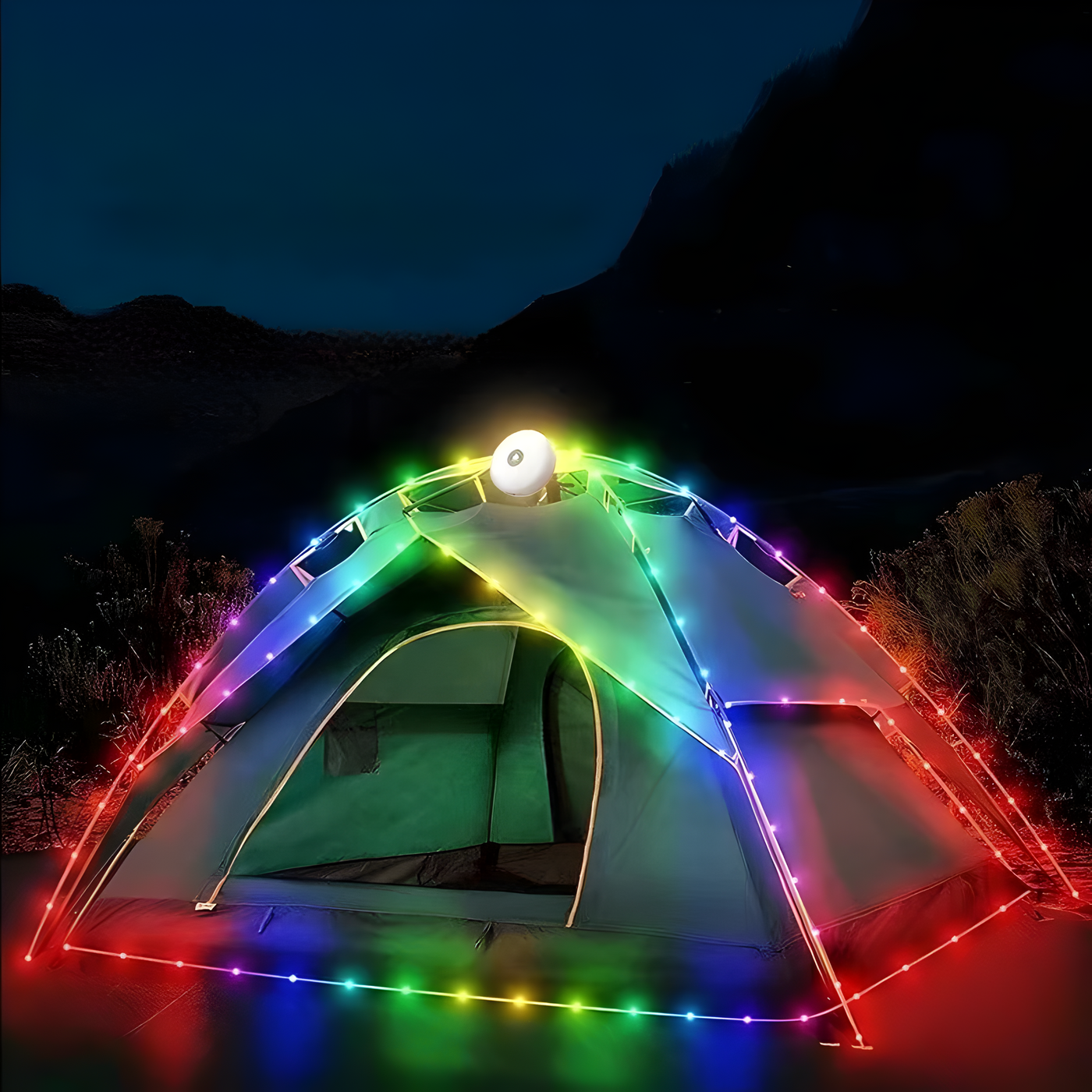 CampNova - Wasserdichtes LED-Zelt-Lichtband