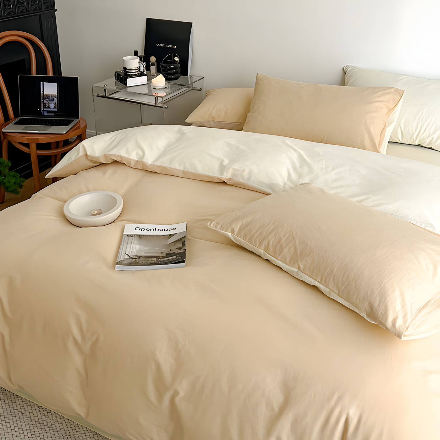 SunriseDream Set - Weich Duo Farbig Bettwaren-Set