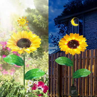 SunnyBliss Light - Wasserdichte solarbetriebene LED-Sonnenblumenleuchte