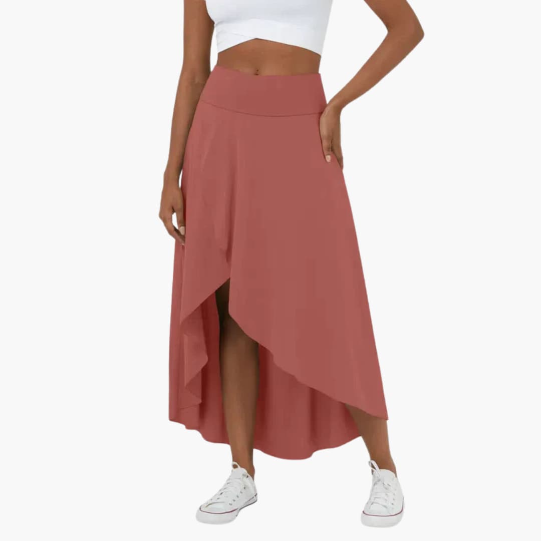 Maria | Midi-Rock mit Hoher Taille