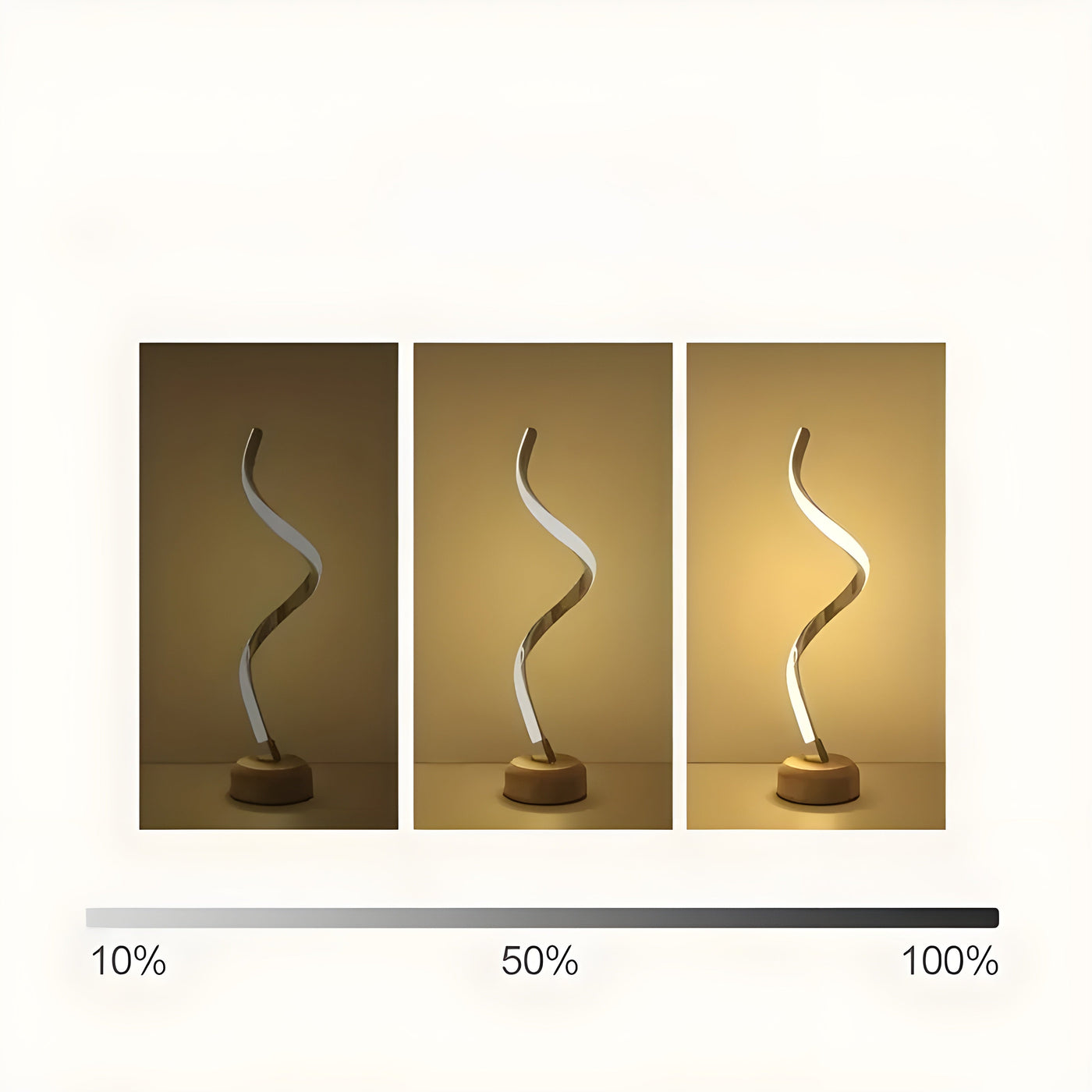 LumaCurve Lamp - Moderne LED-Schreibtisch-Tischlampe