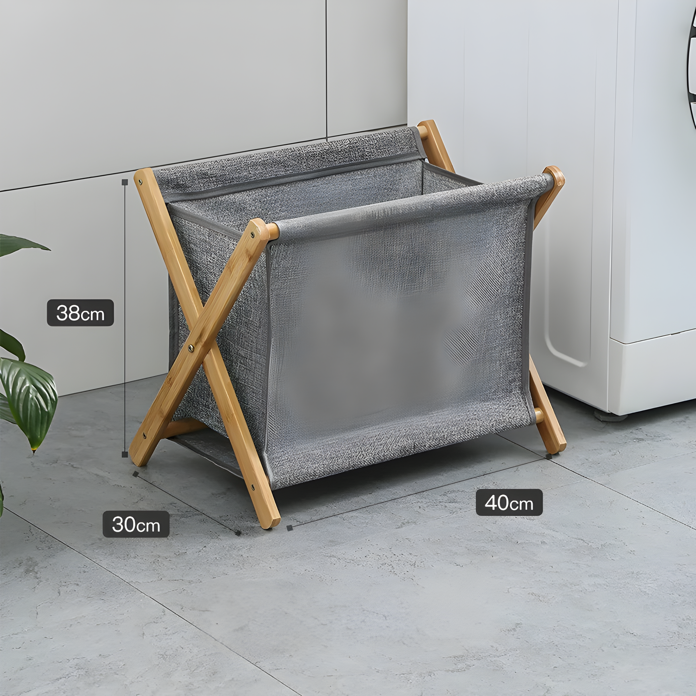 SereniBin Korb – Japanischer Wäschekorb aus Holz