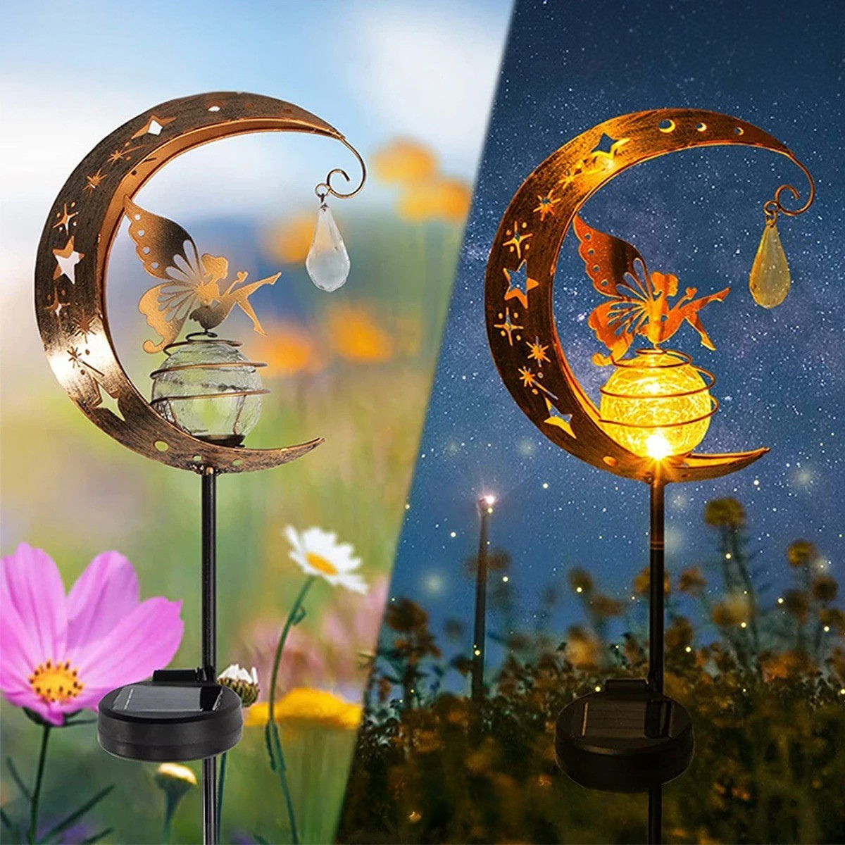 StellaGuardian Light - Wasserdichtes Mond-Feen-Solarlicht