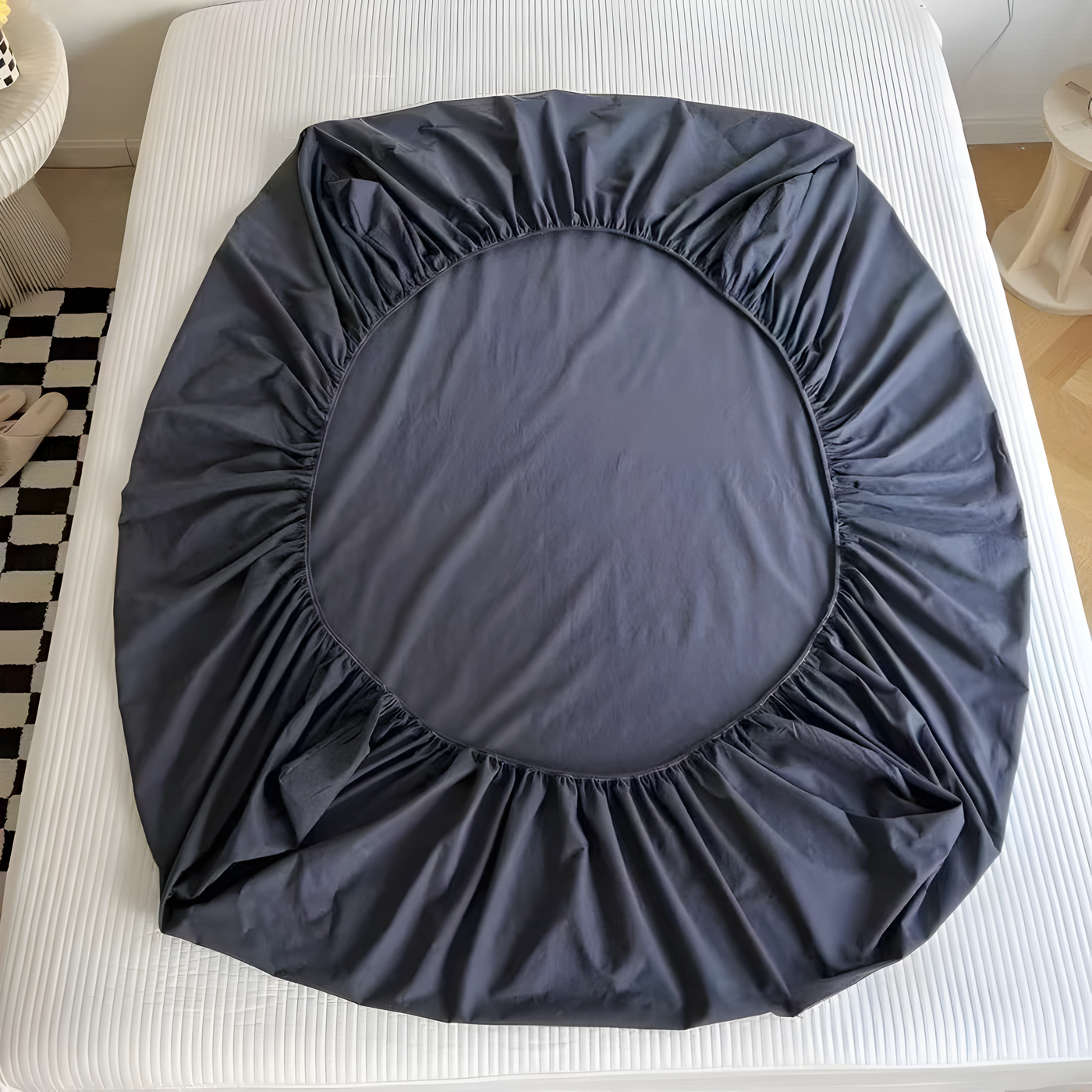 IvoryHaven Bedding - Gewaschene Baumwolle Bettlaken