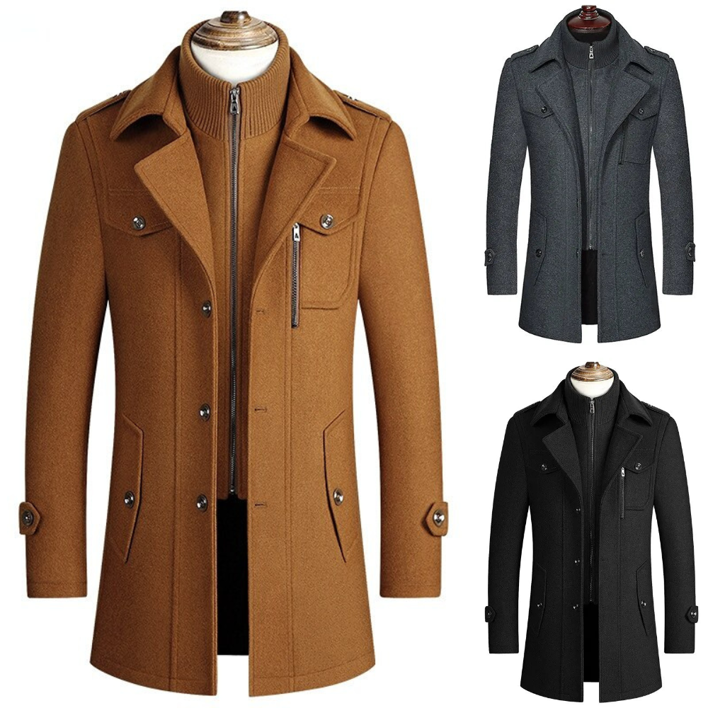 Luther - Herren Trenchcoat