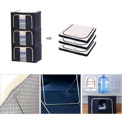 StorEase Box – Faltbare Aufbewahrungsbox zur Kleiderorganisation