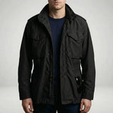 Utility-Jacke Im Herrenstil - Dustin in Schwarz