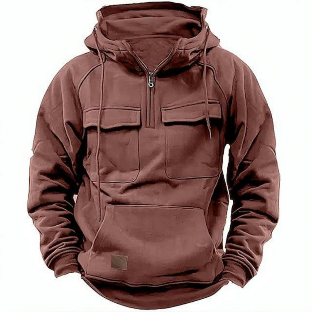 Utility Zip Hoodie für lässige Abenteuer