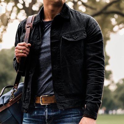 Gerald - Herren Vintage Retro Jacke