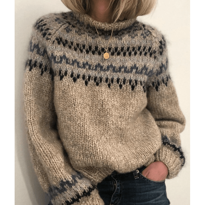Valentina | Stilvoller Warmer Rollkragenpullover