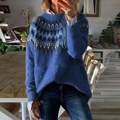 Valeria | Zeitloser Eleganter Vintage Strickpullover