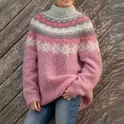 Valeria | Zeitloser Eleganter Vintage Strickpullover