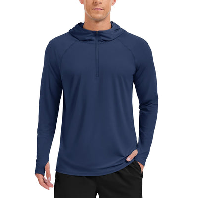 Sanor | Atmungsaktives Langarmshirt für Herren UV-Schutz