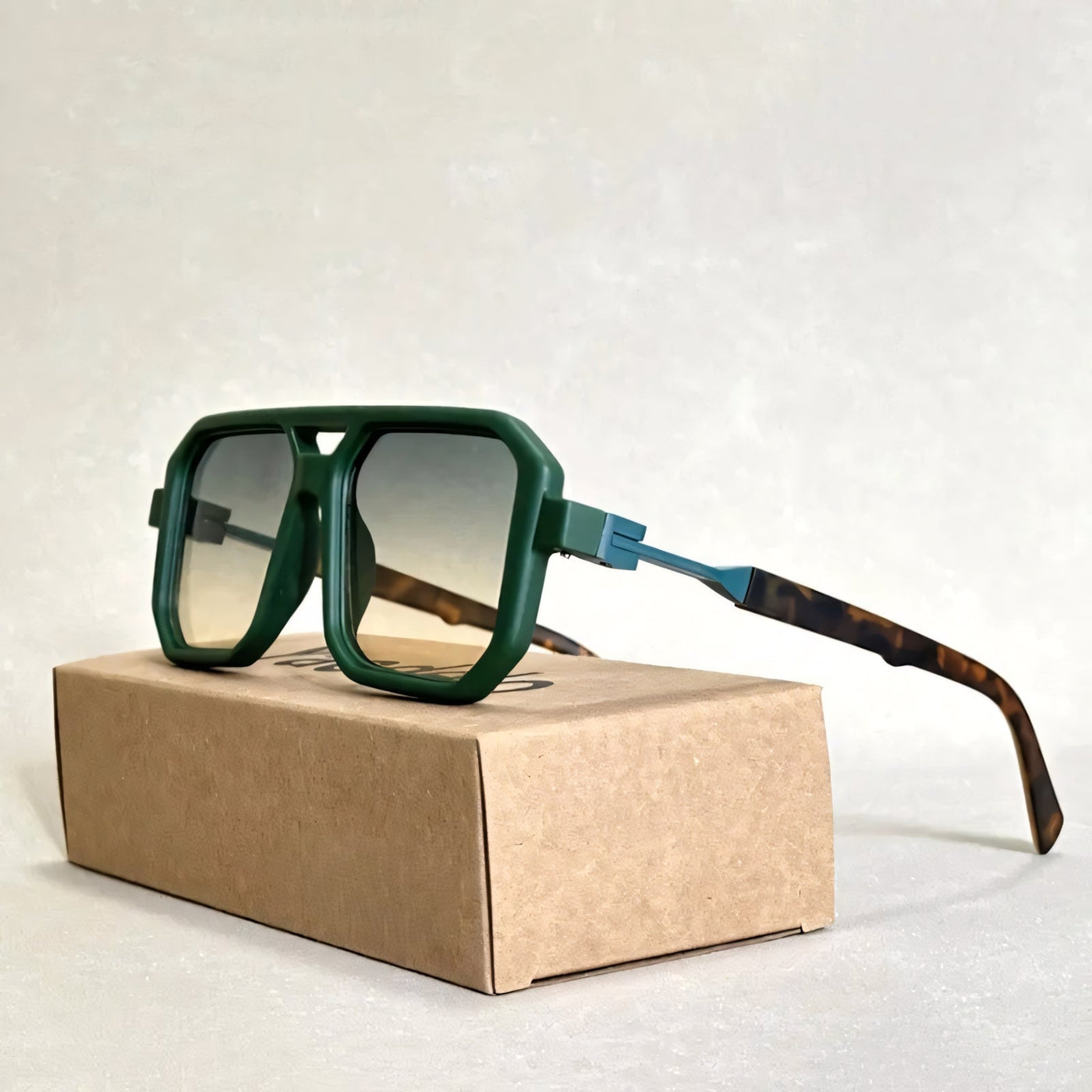 Velouré Avant-Garde Quadratische Sonnenbrillen