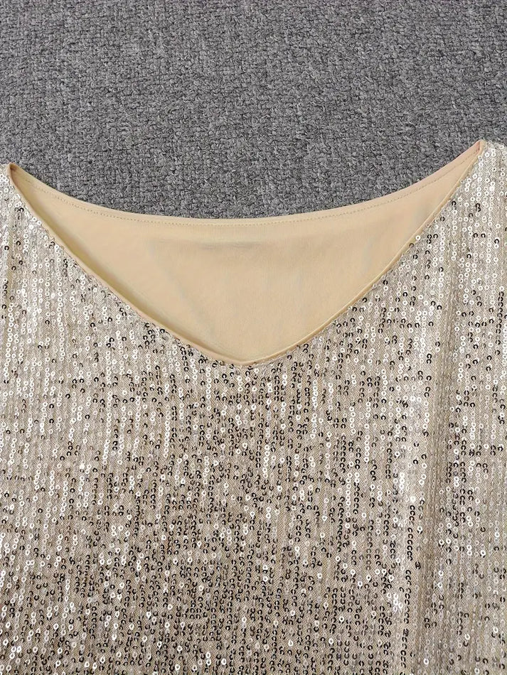 Sara | Glamouröses schulterfreies Minikleid