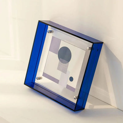 Vibrant Colored Acrylic Photo Frame – Auffällige Wohnkultur