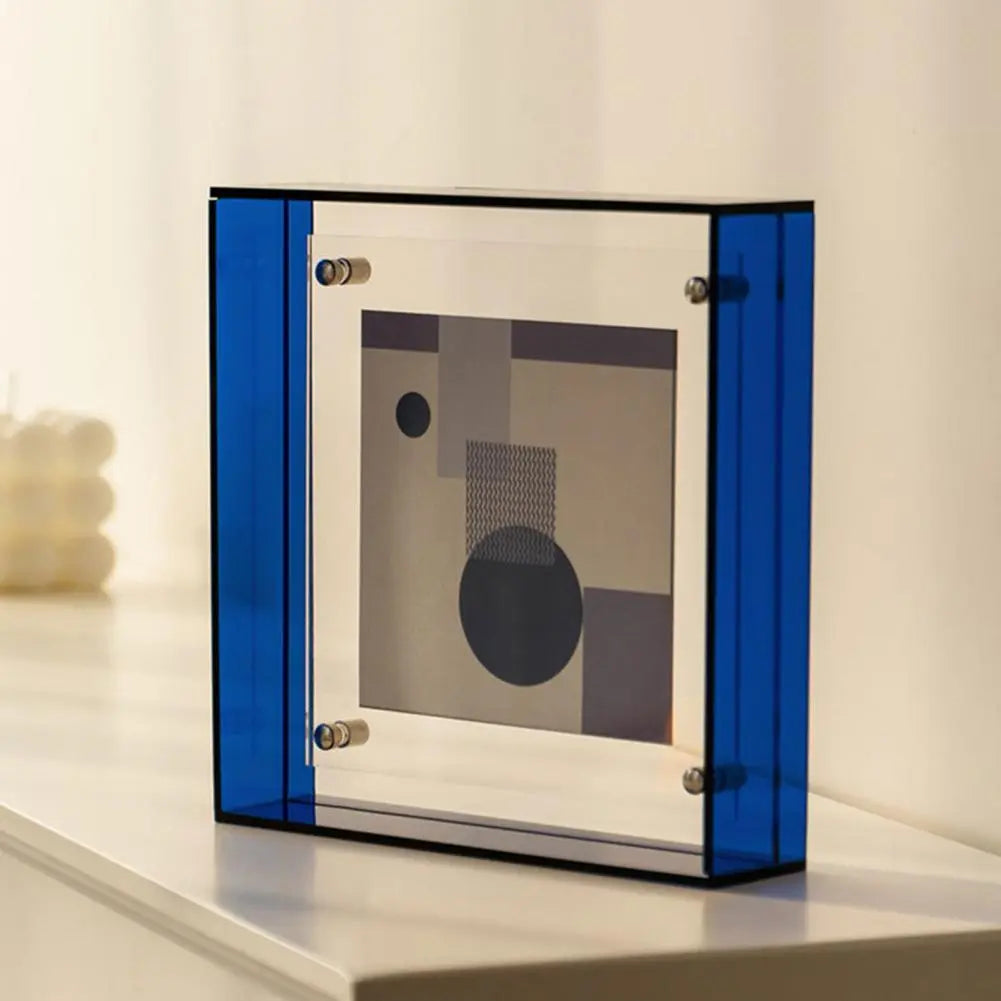 Vibrant Colored Acrylic Photo Frame – Auffällige Wohnkultur