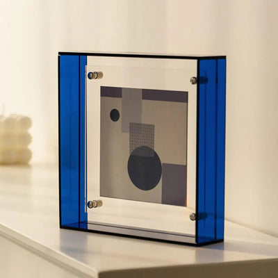 Vibrant Colored Acrylic Photo Frame – Auffällige Wohnkultur