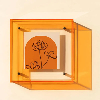 Vibrant Colored Acrylic Photo Frame – Auffällige Wohnkultur