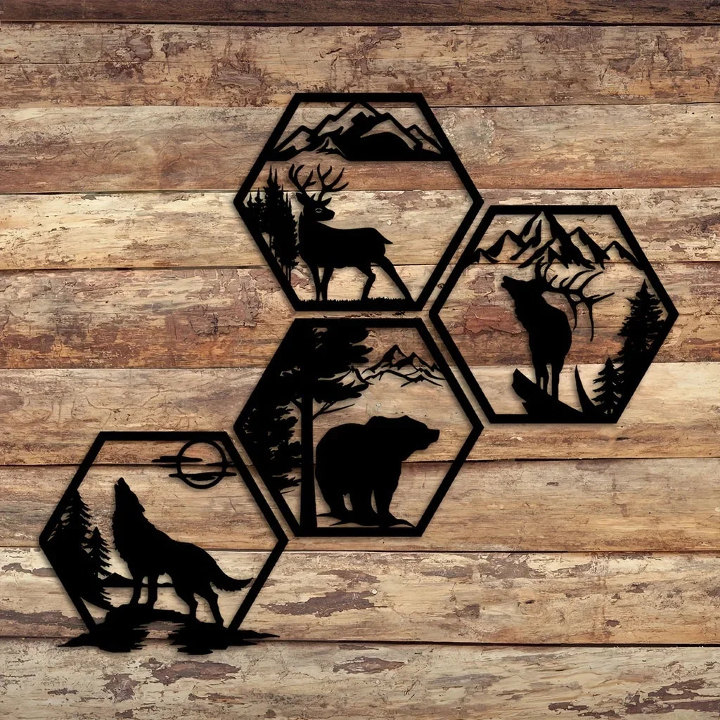 Waldwildtiere Wandrahmen