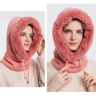 WarmHoodie - Fleece Schal