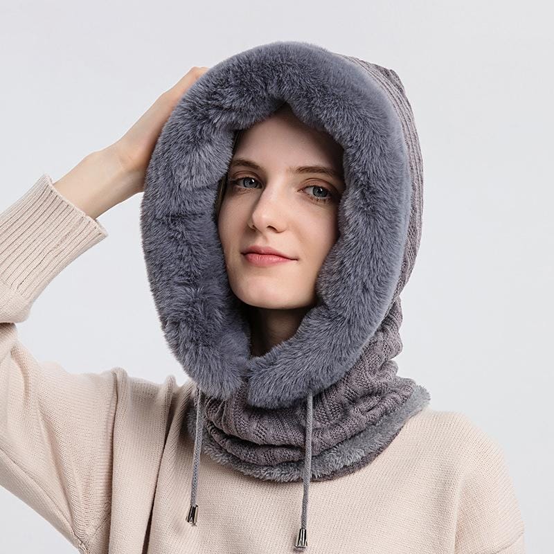 WarmHoodie - Fleece Schal