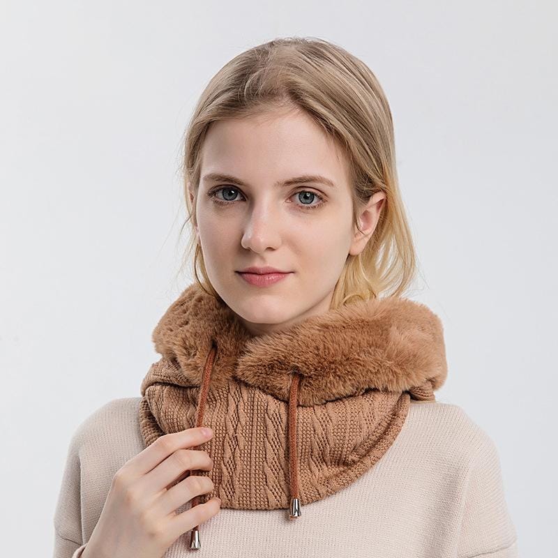 WarmHoodie - Fleece Schal