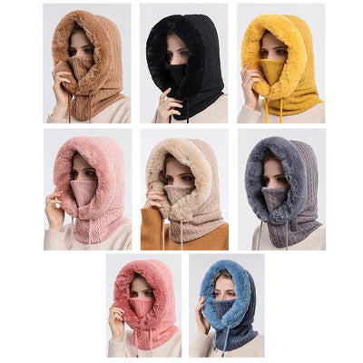 WarmHoodie - Fleece Schal