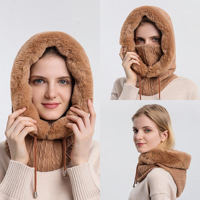 WarmHoodie - Fleece Schal