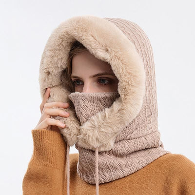 WarmHoodie - Fleece Schal
