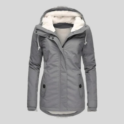 Wasserdichte Winterjacke mit praktischer Kapuze