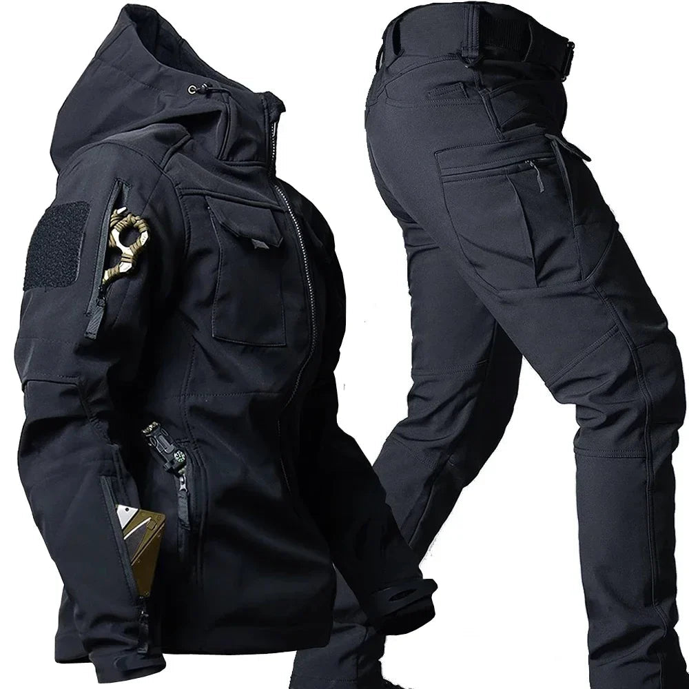 Wasserdichter Thermoanzug für Angler bei kaltem Wetter