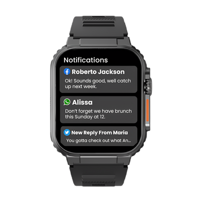 Wasserdichtes Bluetooth-Fitnessarmband Smart Uhr