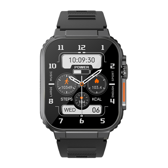 Wasserdichtes Bluetooth-Fitnessarmband Smart Uhr