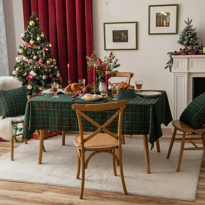 Weihnachtsfeier Traditionelle Schottische Karos Tischdecke