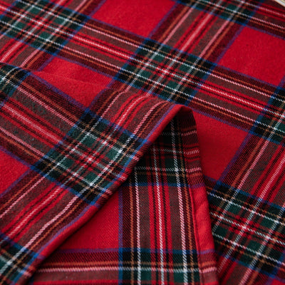 Weihnachtsfeier Traditionelle Schottische Karos Tischdecke