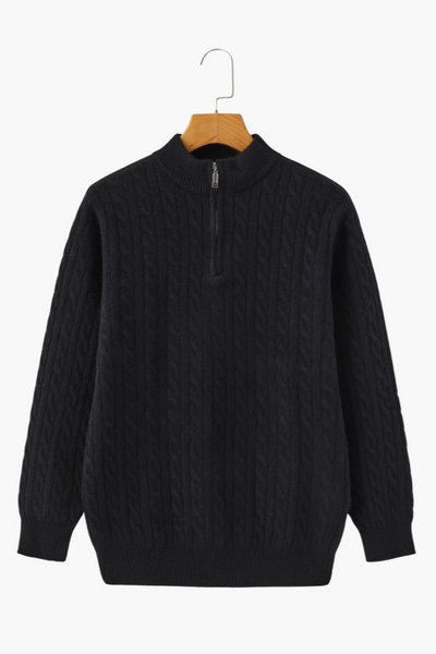Woven Half Zip