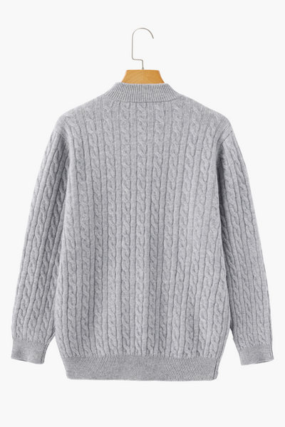 Woven Half Zip