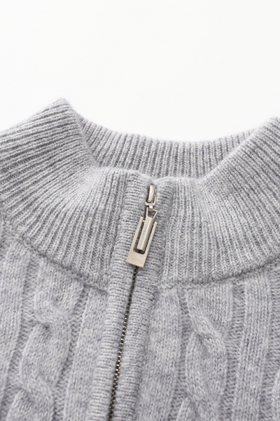 Woven Half Zip